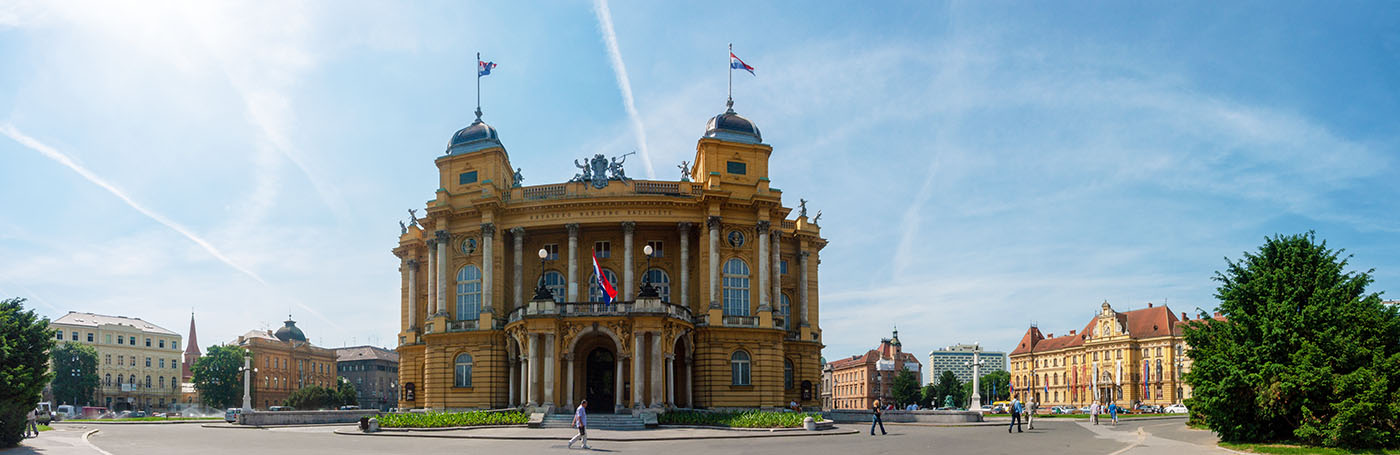 TRG REPUBLIKE HRVATSKE A PANORAMA